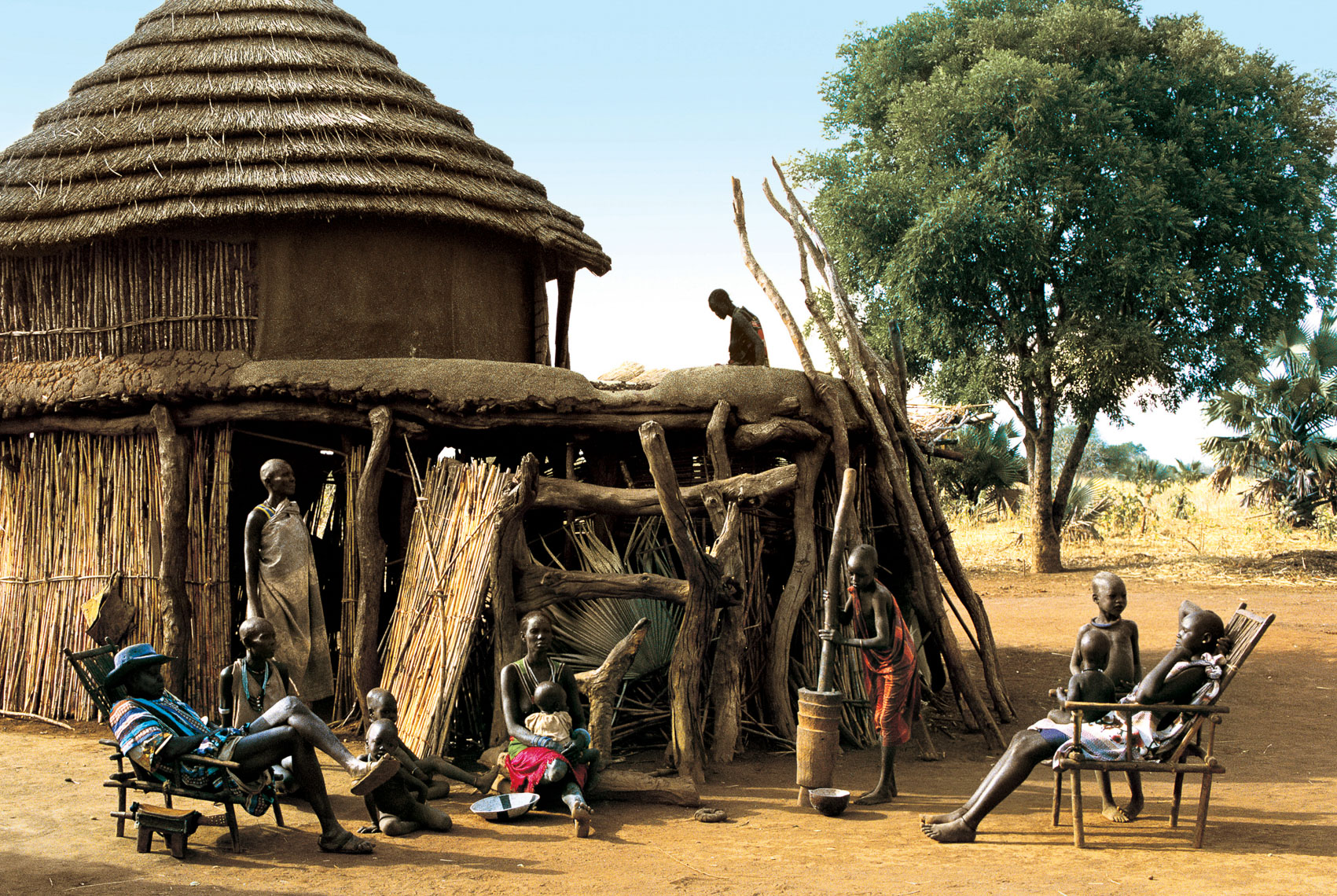 Dinka Homestead, South Sudan