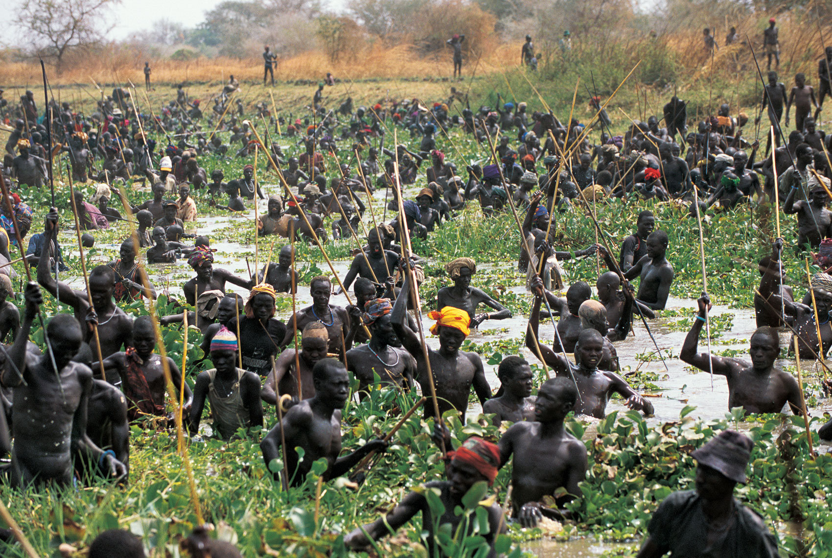 Dinka Fishing Gathering, South Sudan