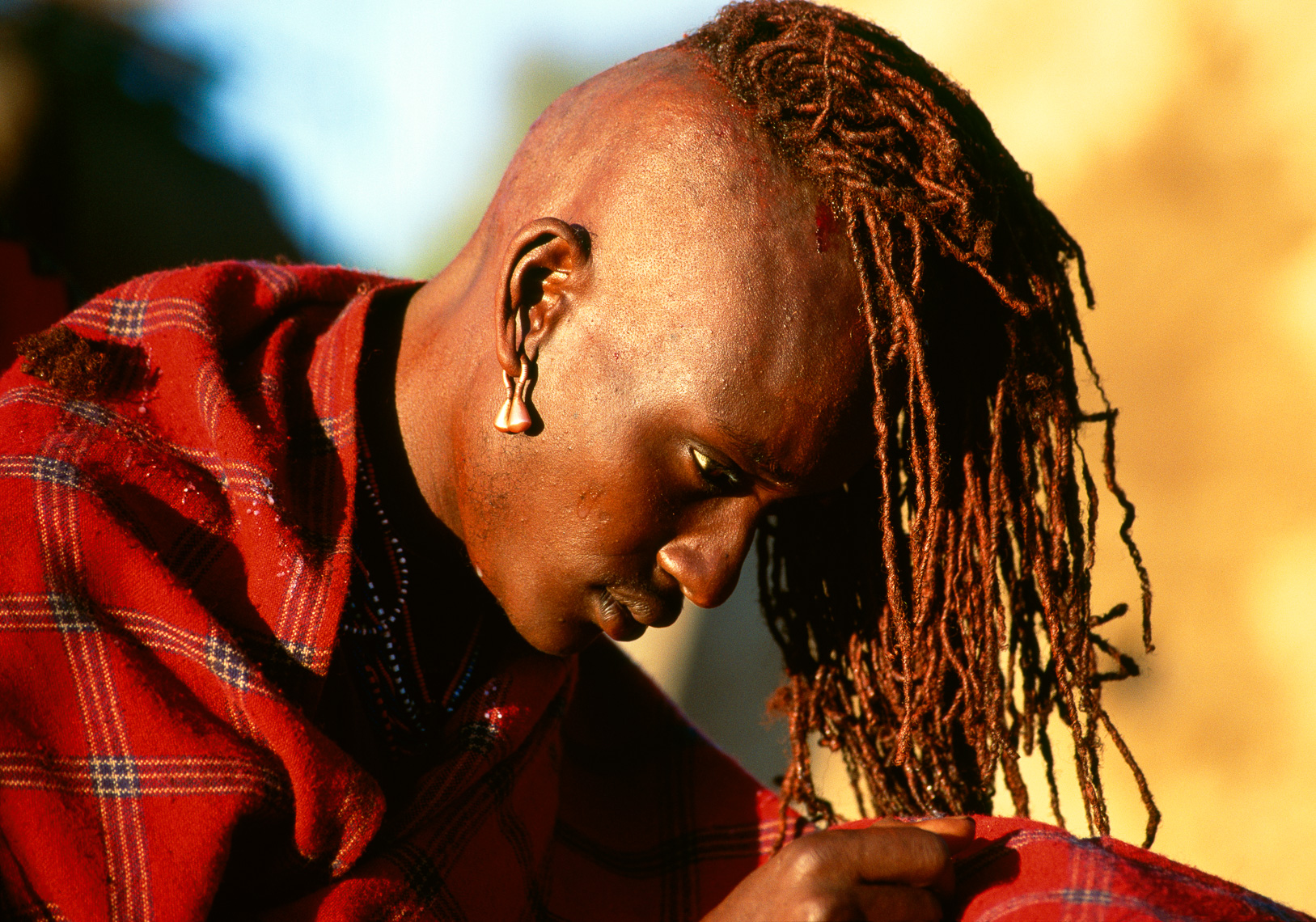 Head-Shaving of Maasai Warriors