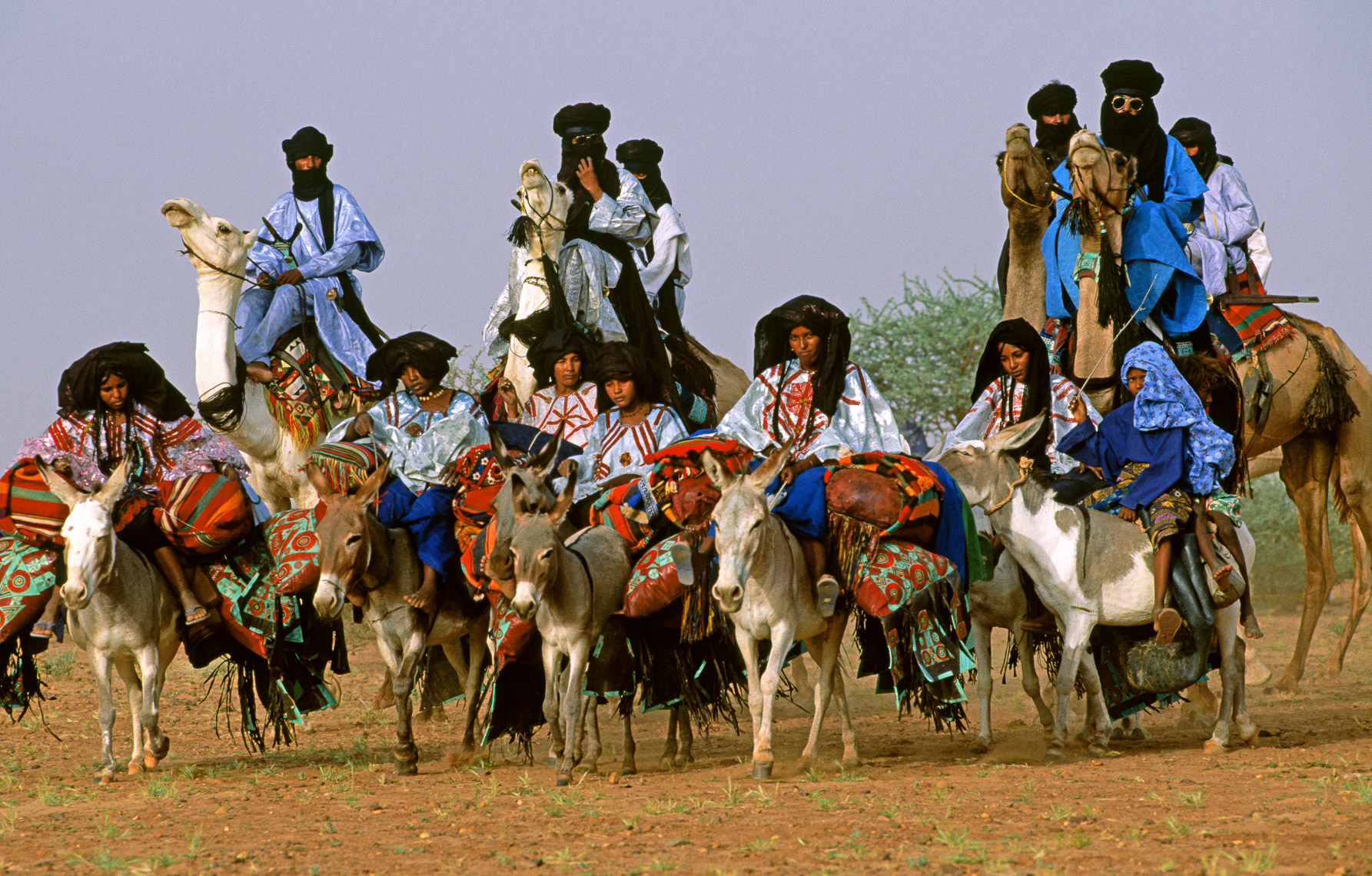 Arrival of Tuareg Wedding Guests