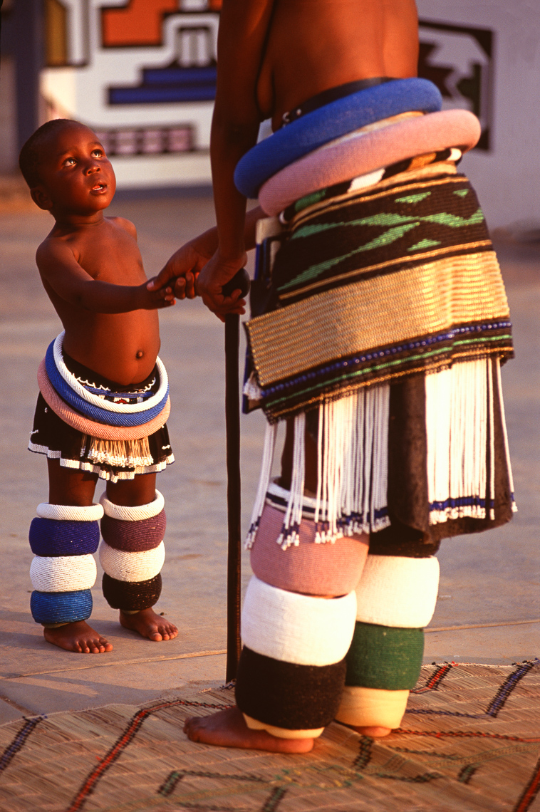 Ndebele Child at Wedding