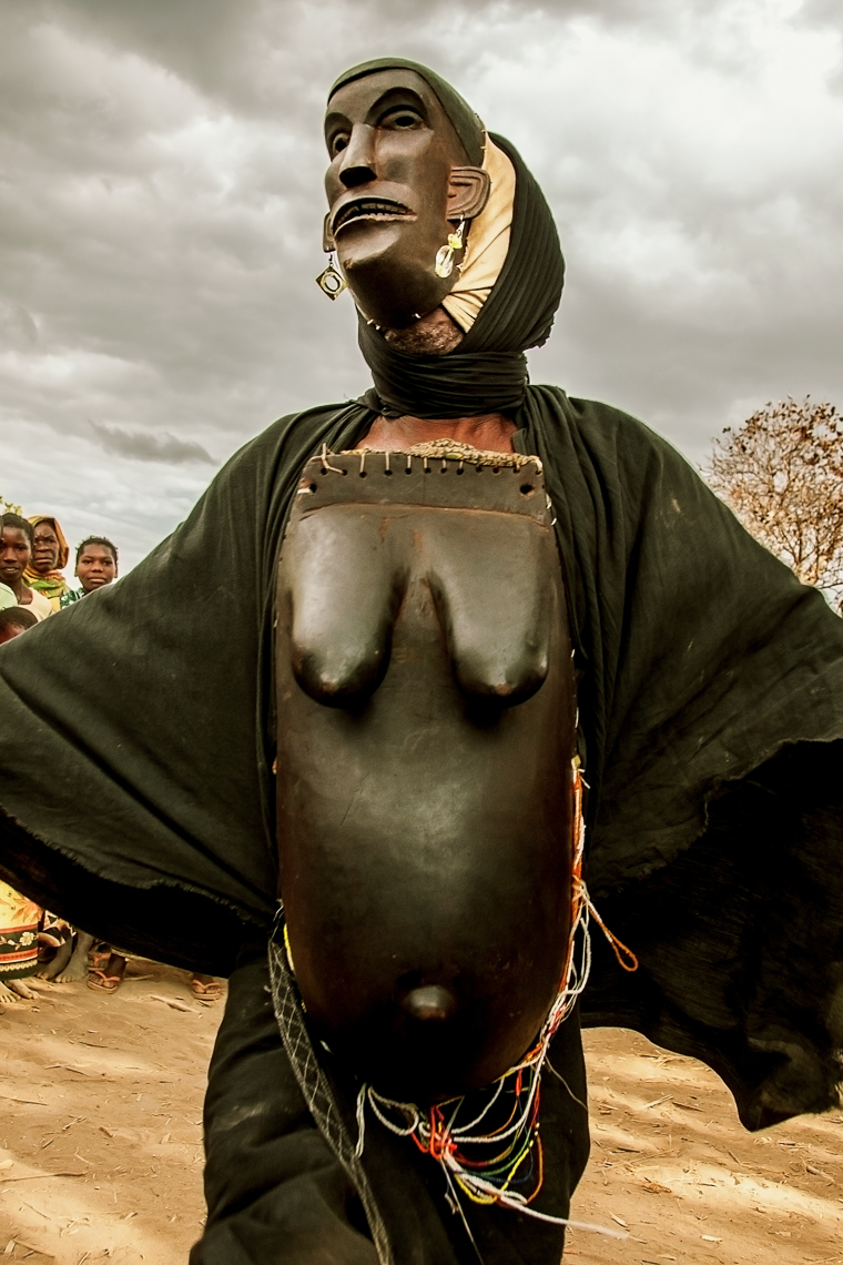  Makonde Pregnancy Mask, Tanzania