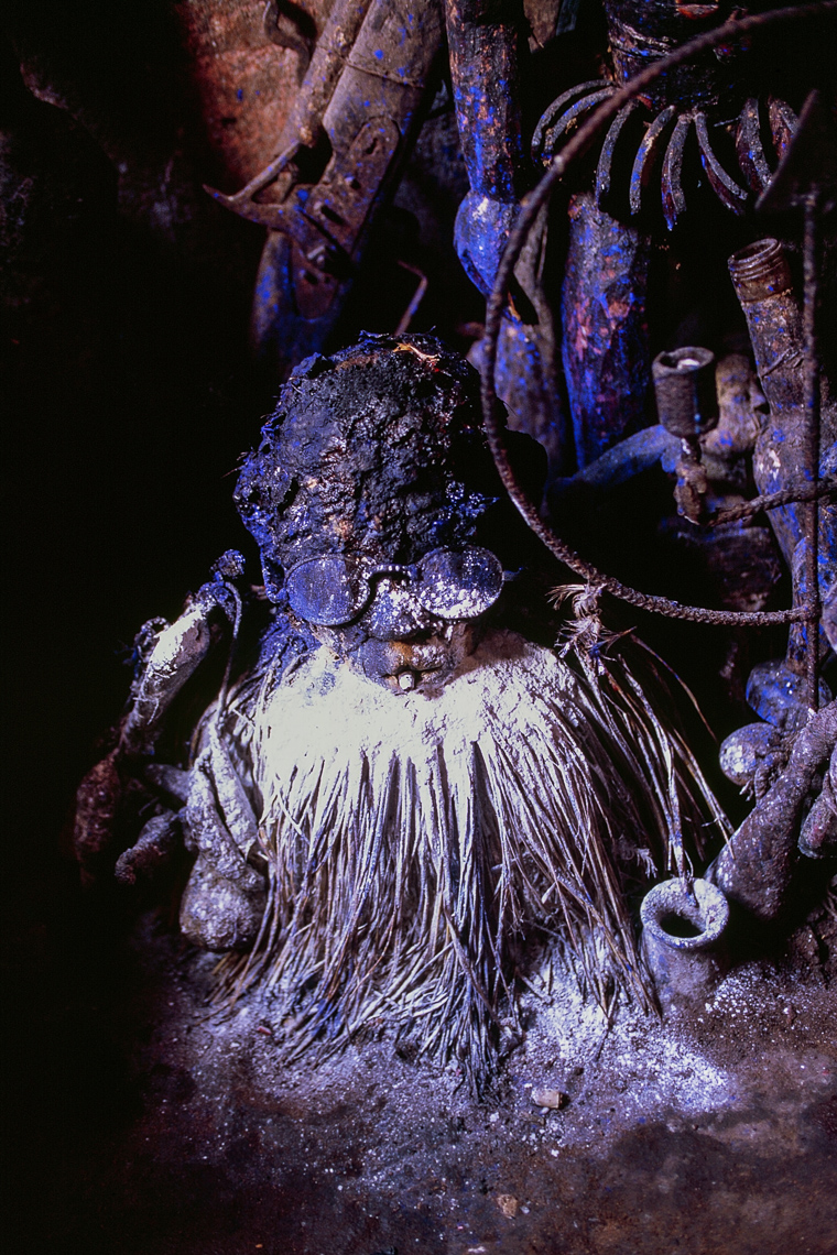 Voodoo Shrine of Gambada, Ouidah, Benin