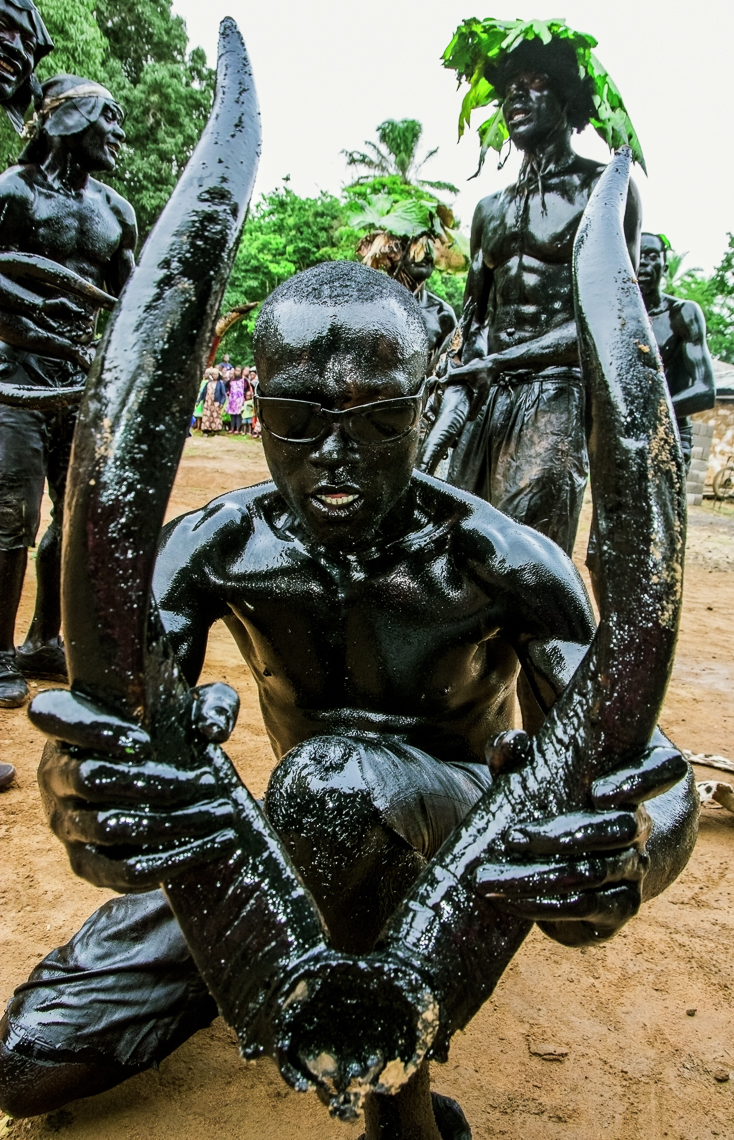 Warrior of the Nyang Nyang Society, Cameroon